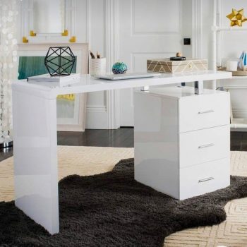 meja kantor minimalis modern